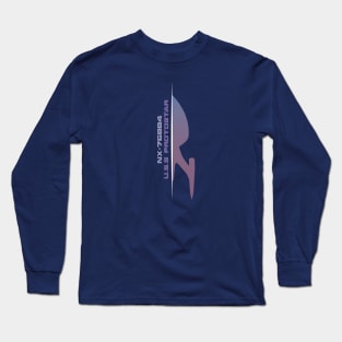 Minimalist Protostar II (blue-purple silhouette) Long Sleeve T-Shirt